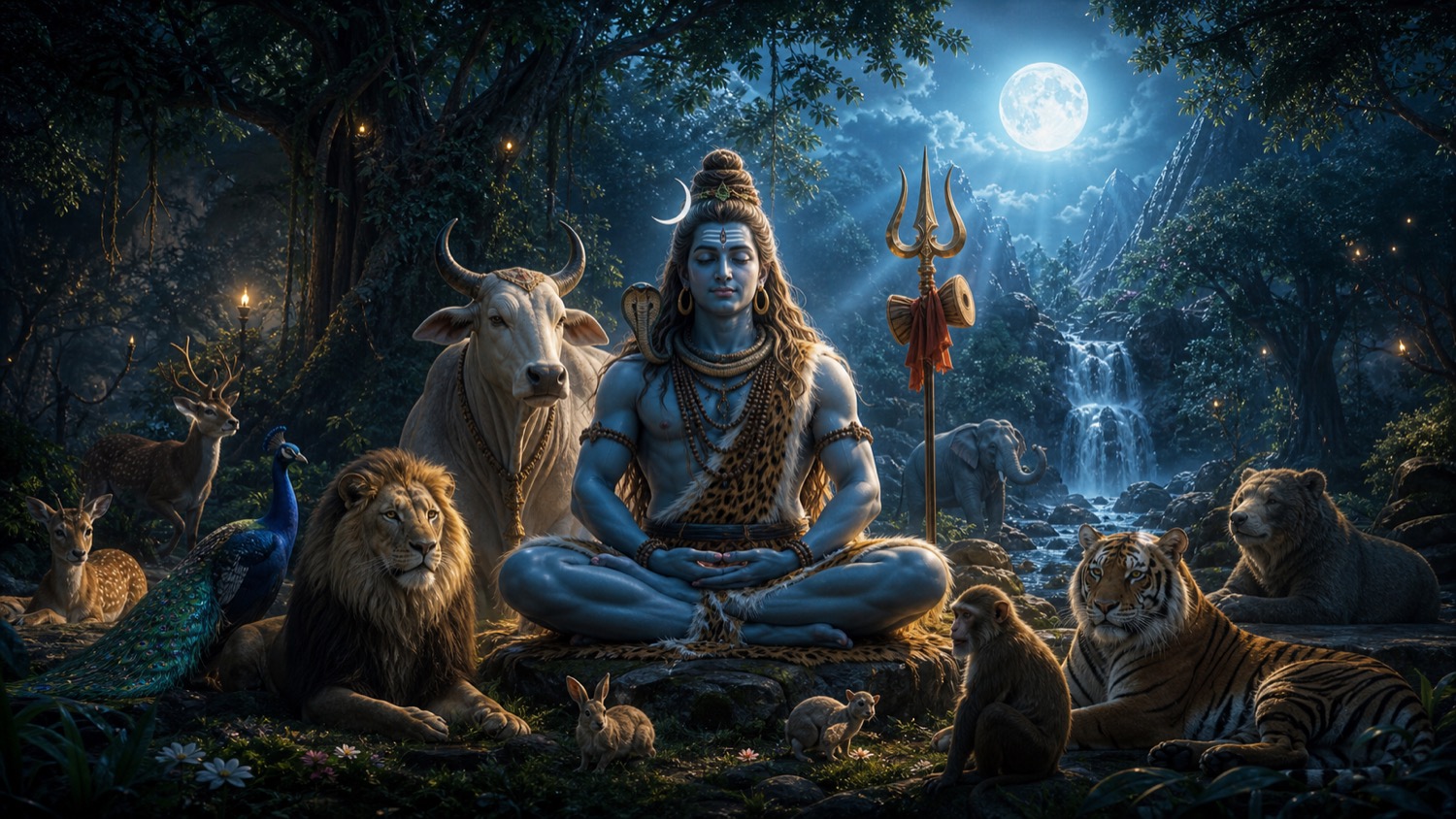 शिव का पशुपति रूप, समस्त जीवों के स्वामी
