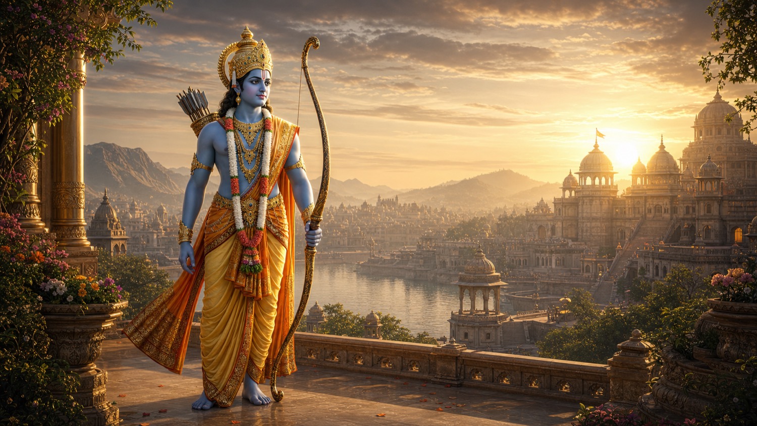 भगवान विष्णु का राम अवतार, धनुर्धारी अयोध्या के नरेश राम