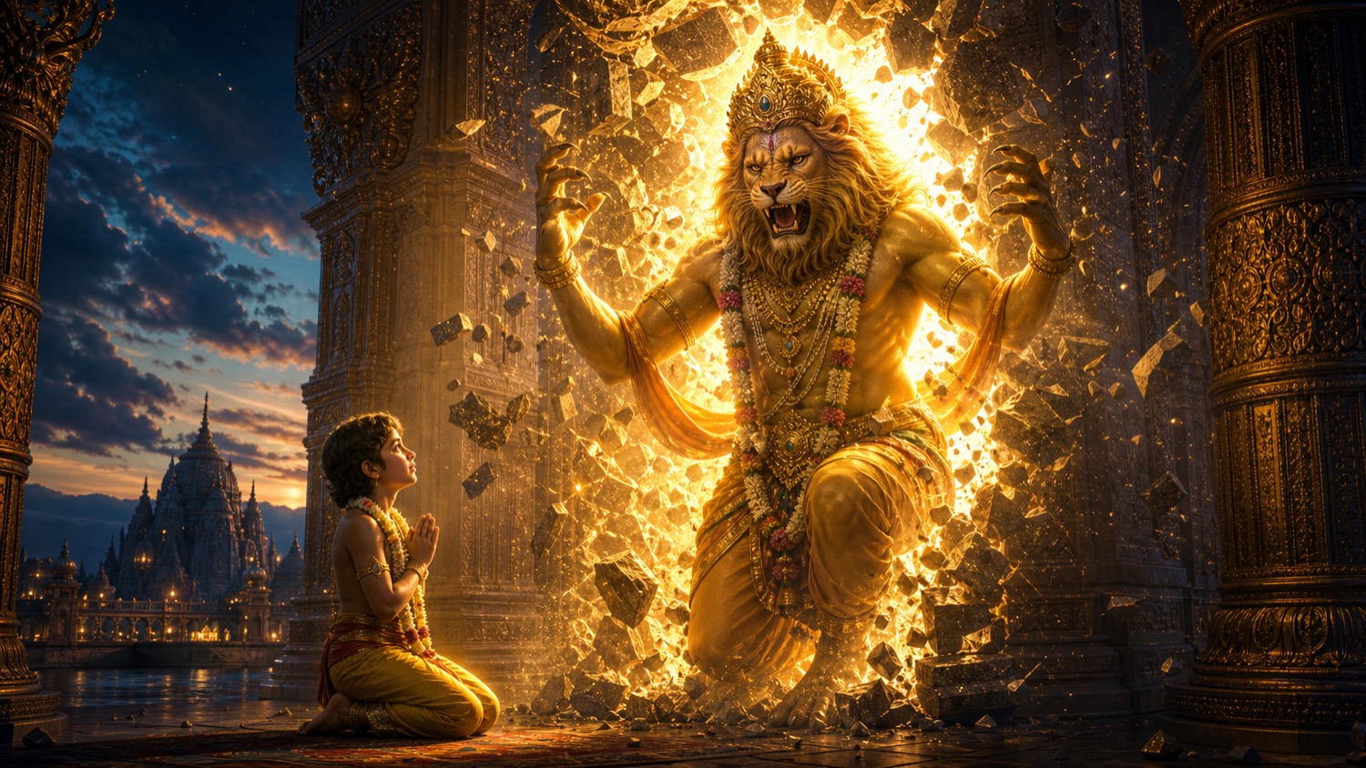 प्रह्लाद और नरसिंह