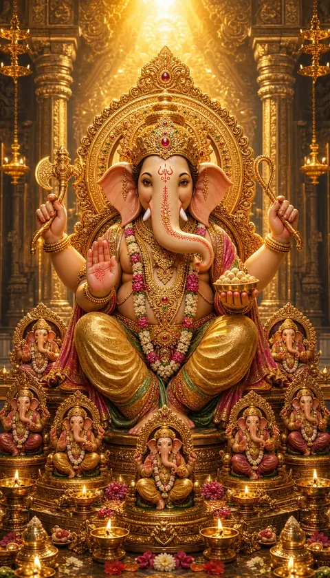 Ashtavinayaka, a Hindu deity