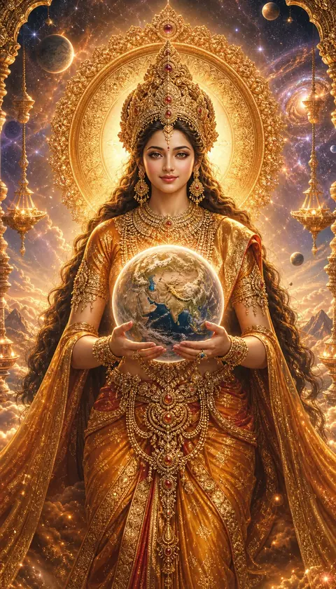 Bhuvaneshwari, a Mahavidya wisdom goddess