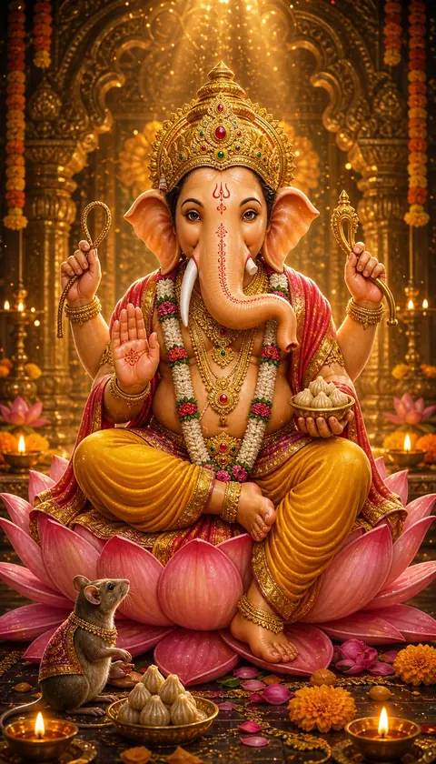 Shri Ganesha, Ganesha darshan, Hindu god image (श्री गणेश)
