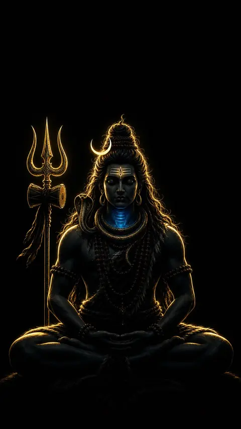 Shiv Dhyan, Shiva darshan, Hindu god image (शिव ध्यान)