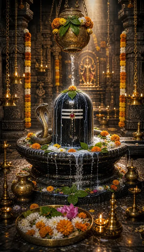 Shivling, Shiva darshan, Hindu god image (शिवलिंग)