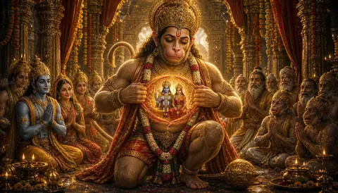 Rama in His Heart