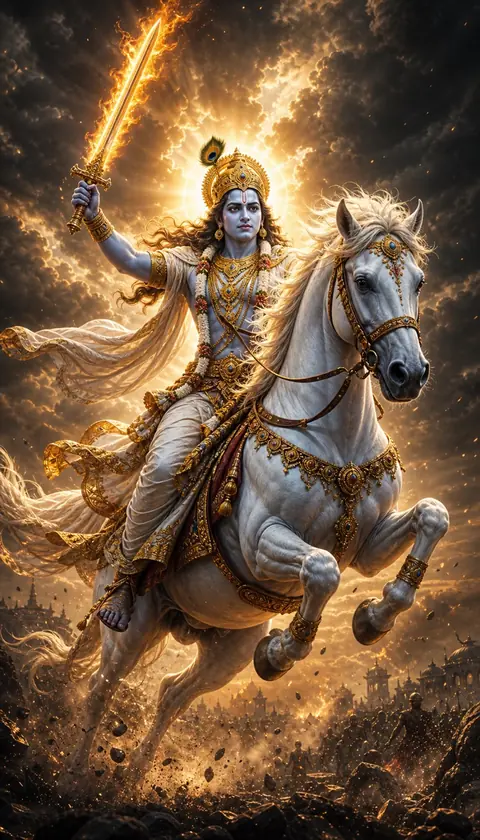 Kalki, avatar of Vishnu