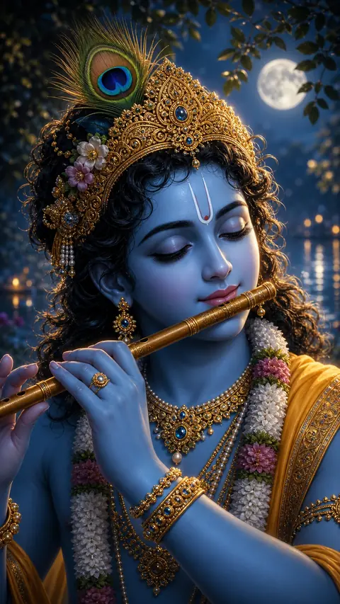 Bansi Wale, Krishna darshan, Hindu god image (बंसी वाले)