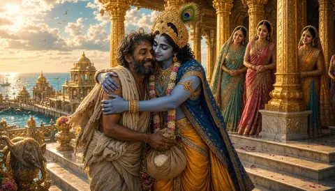 Krishna and Sudama