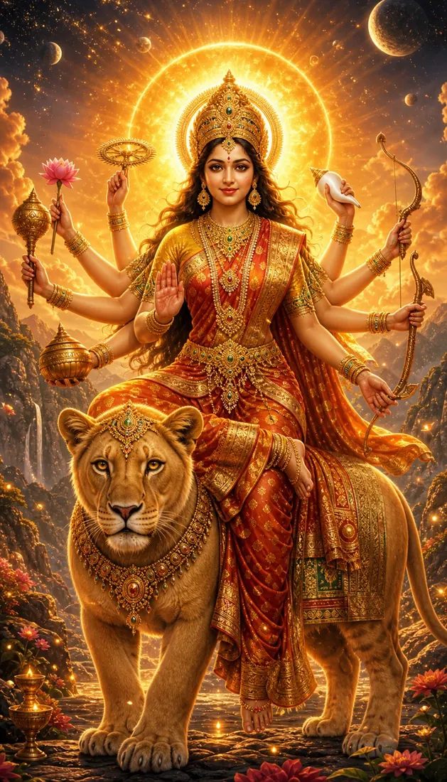 Kushmanda, form of the Goddess Devi