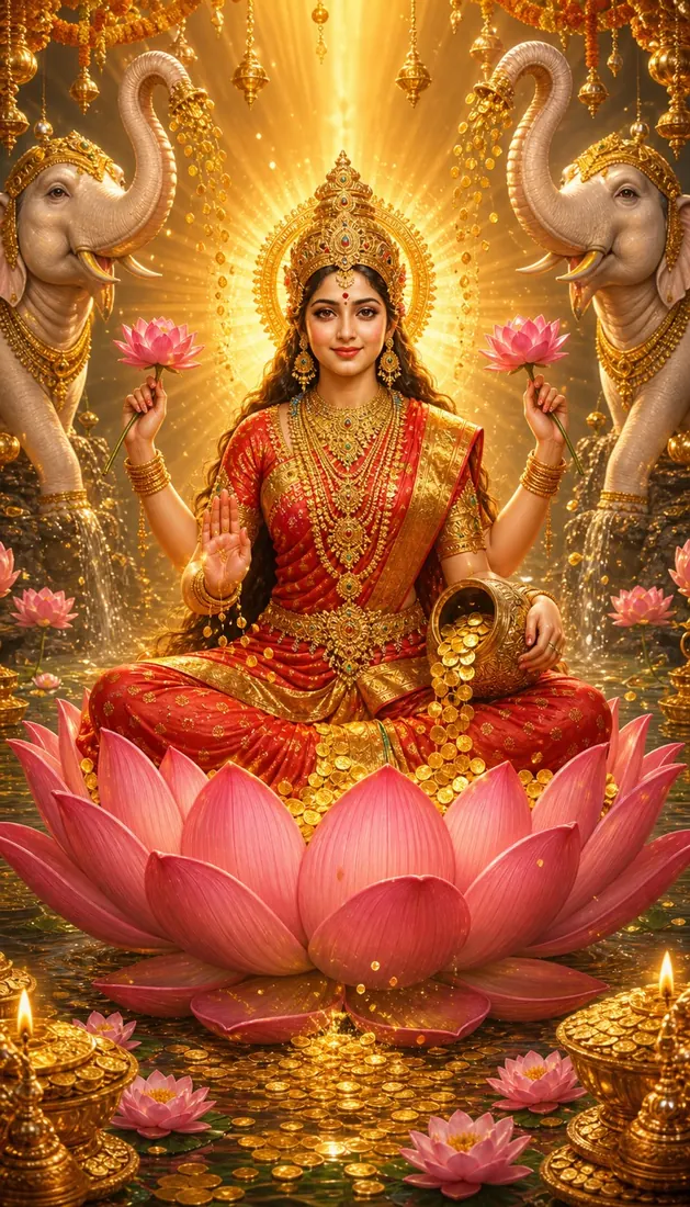 Lakshmi, form of the Goddess Devi