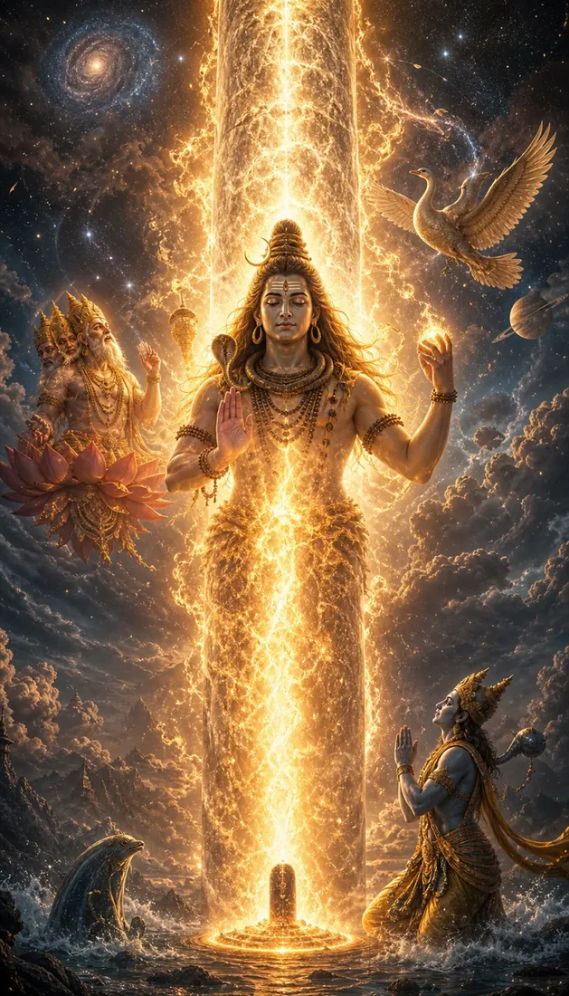 Lingodbhava, form of Shiva