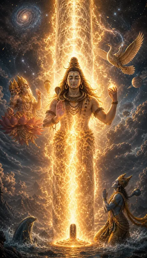 Lingodbhava, form of Shiva