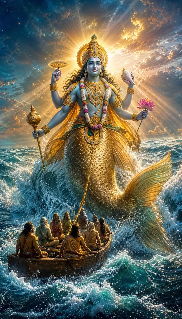 Matsya, avatar of Vishnu