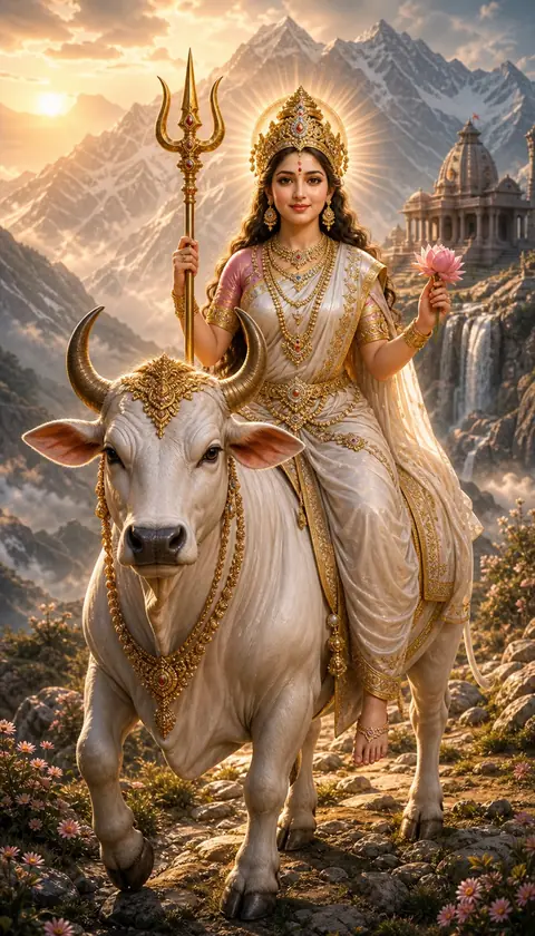 Shailaputri, a Navadurga form of Durga