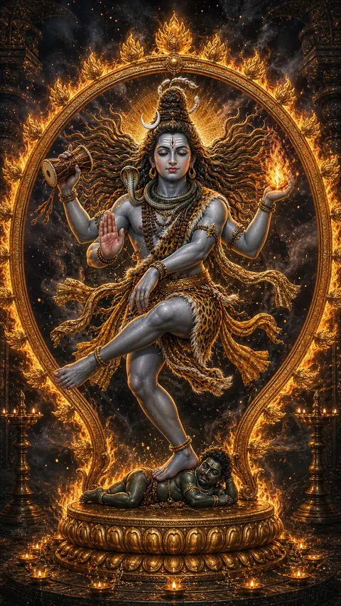 Nataraja, Shiva darshan, Hindu god image (नटराज)