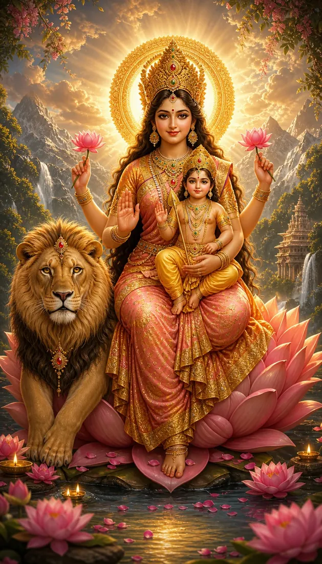 Skandamata, form of the Goddess Devi