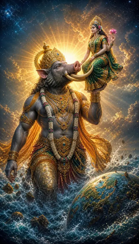 Varaha, avatar of Vishnu