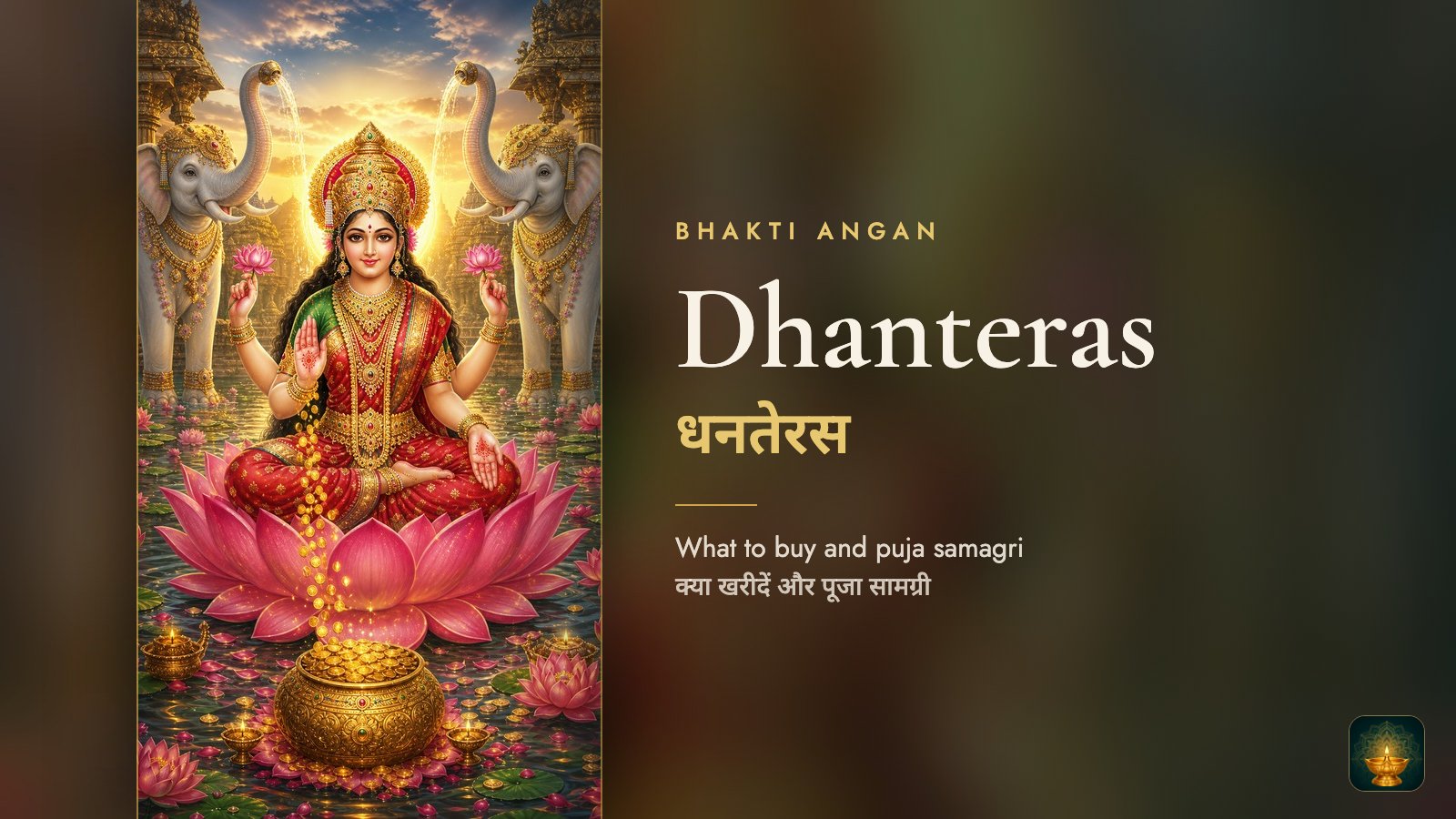 What to Buy on Dhanteras 2026: Traditional Buys and Puja Samagri